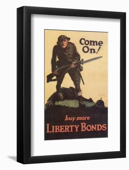 Come On!-Walter Whitehead-Framed Art Print