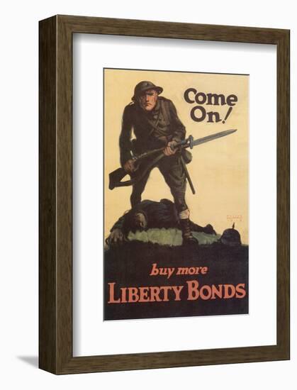 Come On!-Walter Whitehead-Framed Art Print