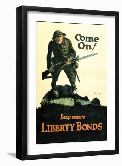 Come On!-null-Framed Art Print