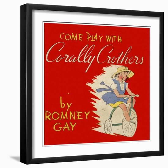 Come Play with Corally Crothers-Romney Gay-Framed Art Print