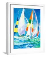 Come Sail Away-Jane Slivka-Framed Premium Giclee Print