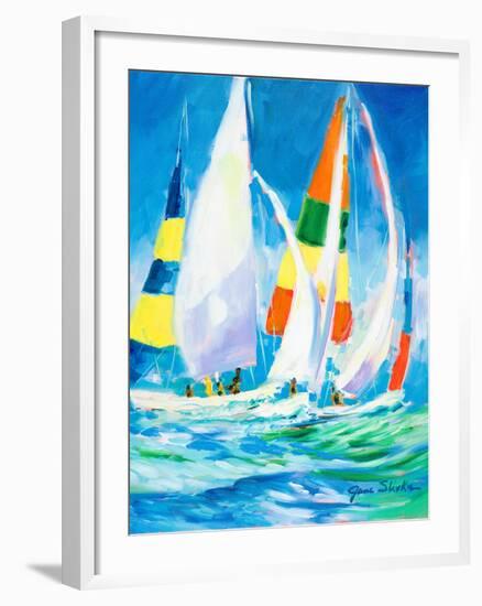 Come Sail Away-Jane Slivka-Framed Premium Giclee Print