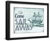 Come Sail Away-The Saturday Evening Post-Framed Giclee Print