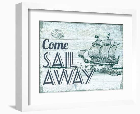 Come Sail Away-The Saturday Evening Post-Framed Giclee Print