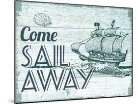 Come Sail Away-The Saturday Evening Post-Mounted Giclee Print