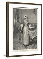 Come, Stir the Christmas Pudding!-George Adolphus Storey-Framed Giclee Print