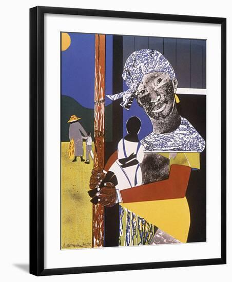 Come Sunday-Romare Bearden-Framed Art Print