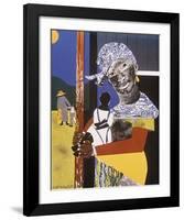 Come Sunday-Romare Bearden-Framed Art Print