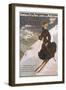 Come to Chamonix for the Very Finest Skiing-Abel Faivre-Framed Photographic Print