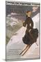 Come to Chamonix for the Very Finest Skiing-Abel Faivre-Mounted Photographic Print