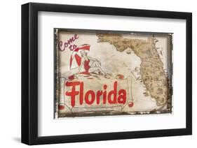 Come to Florida-null-Framed Art Print