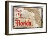 Come to Florida-null-Framed Art Print