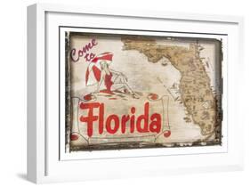 Come to Florida-null-Framed Art Print