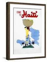 Come to Haiti-E^ Lafond-Framed Art Print