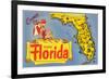 Come to Stuart, Florida-null-Framed Premium Giclee Print