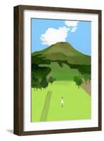 Come to the plateau-Hiroyuki Izutsu-Framed Giclee Print