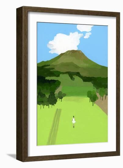 Come to the plateau-Hiroyuki Izutsu-Framed Giclee Print