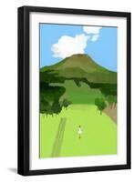 Come to the plateau-Hiroyuki Izutsu-Framed Giclee Print