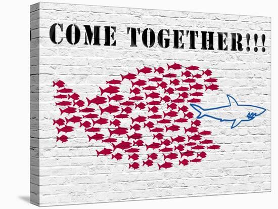 Come together!!!-Masterfunk collective-Stretched Canvas