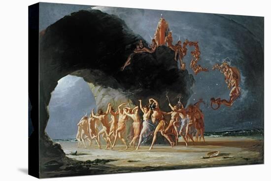 "Come Unto These Yellow Sands", 1842-Richard Dadd-Stretched Canvas