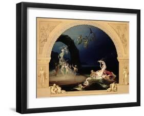 Come Unto These Yellow Sands (Panel)-Robert Huskisson-Framed Giclee Print