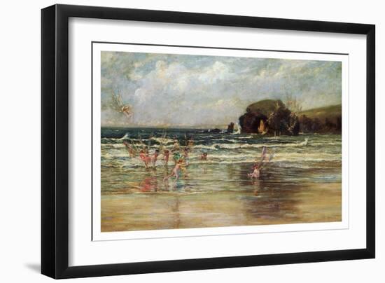 Come Unto These Yellow Sands-Thomas Maybank-Framed Art Print