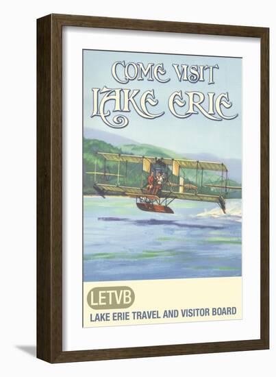 Come Visit Lake Erie-Jason Pierce-Framed Art Print