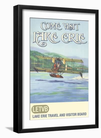 Come Visit Lake Erie-Jason Pierce-Framed Art Print