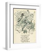 Come with a Romp with Neptune!-Harry Furniss-Framed Art Print