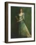 Comedia, C.1892-94 (Oil on Panel)-Thomas Wilmer Dewing-Framed Giclee Print