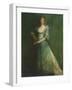 Comedia, C.1892-94 (Oil on Panel)-Thomas Wilmer Dewing-Framed Giclee Print