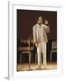 Comedian / Actor Andy Kaufman During Performance at Carnegie Hall-Ted Thai-Framed Premium Photographic Print