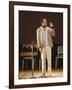 Comedian / Actor Andy Kaufman During Performance at Carnegie Hall-Ted Thai-Framed Premium Photographic Print