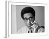 Comedian Bill Cosby Holding Cigar-Alfred Eisenstaedt-Framed Premium Photographic Print