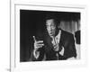 Comedian Bill Cosby Holding Mike as He Performs on Stage-Michael Rougier-Framed Premium Photographic Print