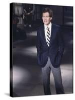 Comedian David Letterman on NBC TV "Late Night"-Ted Thai-Stretched Canvas