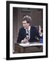 Comedian David Letterman on NBC TV "Late Night"-Ted Thai-Framed Premium Photographic Print