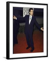 Comedian Jerry Seinfeld at Golden Globe Awards-Mirek Towski-Framed Premium Photographic Print