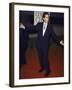 Comedian Jerry Seinfeld at Golden Globe Awards-Mirek Towski-Framed Premium Photographic Print