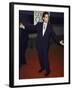 Comedian Jerry Seinfeld at Golden Globe Awards-Mirek Towski-Framed Premium Photographic Print