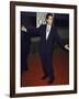 Comedian Jerry Seinfeld at Golden Globe Awards-Mirek Towski-Framed Premium Photographic Print