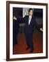 Comedian Jerry Seinfeld at Golden Globe Awards-Mirek Towski-Framed Premium Photographic Print