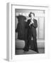 Comedian Jimmy Durante Performing-null-Framed Photographic Print