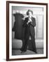 Comedian Jimmy Durante Performing-null-Framed Photographic Print