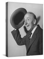 Comedian Jimmy Durante Performing-null-Stretched Canvas