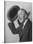 Comedian Jimmy Durante Performing-null-Stretched Canvas
