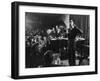 Comedian Mort Sahl Entertaining at a Night-Club Called 'Mister Kelly'S', Chicago, Illinois, 1957-Grey Villet-Framed Photographic Print