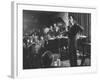 Comedian, Mort Sahl Entertaining at a Night-Club Called "Mister Kelly's"-null-Framed Premium Photographic Print