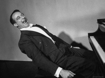 Comedian Pianist Victor Borge, in White Tie and Tails, Sitting at Piano and  Making Funny Faces' Premium Photographic Print - Peter Stackpole |  AllPosters.com