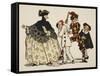 Comedie Italienne, 1918-Konstantin Andreevic Somov-Framed Stretched Canvas